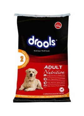 Drools Adult Chicken and Egg Dog Food 10kg